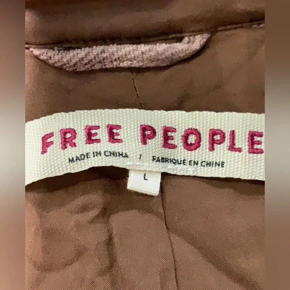 Free People Military Jacket, large - Picture 3 of 6